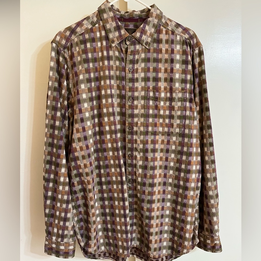Territory Ahead Multi-Colored Checkered Shirt